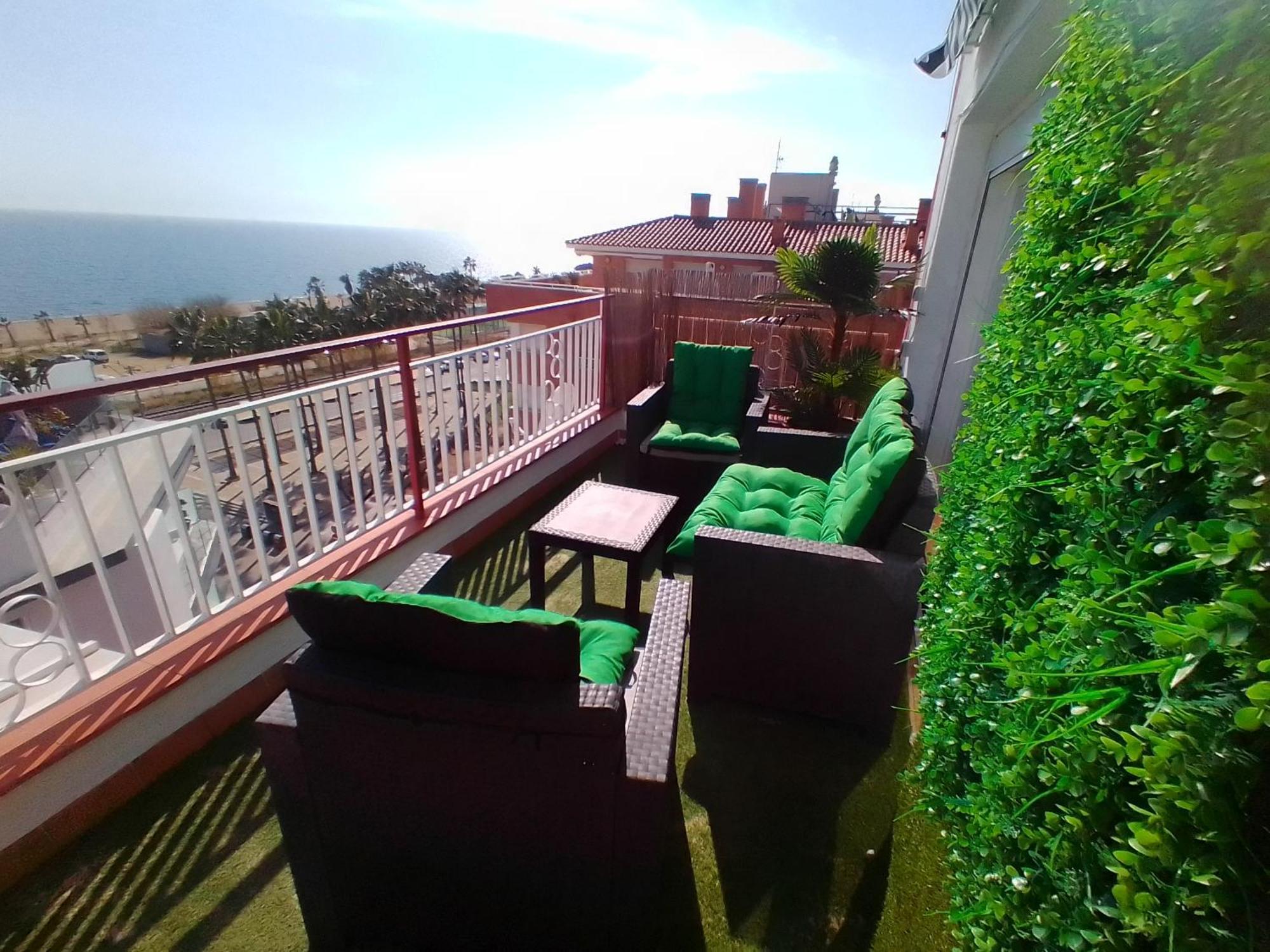 Appartement Terraza Al Mar à Pineda de Mar Extérieur photo